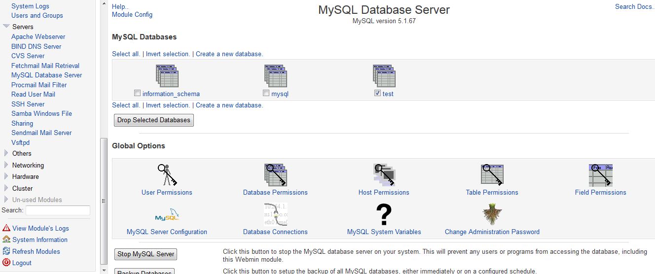 database permissions reset mysql